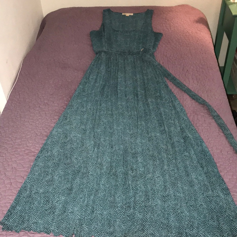 Michael Kors Pleated Maxi Dress